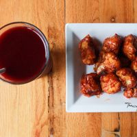 Sorrel and bbq cauliflower  at Majani in Chicago