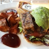 tofu and avocado sandwich at Majani in Chicago