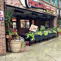 Outside   at Portillo's in Chicago