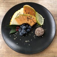 Delicious fruit!  at Terramystica Bar in Bovec