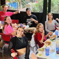 Yummy Vegan food enjoyed by all! 🥳  at Rosetta's Kitchen in Asheville