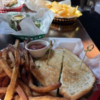 Tofu wrap on breadd  at Rosetta's Kitchen in Asheville