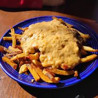 Chili cheese fries  at Rosetta's Kitchen in Asheville