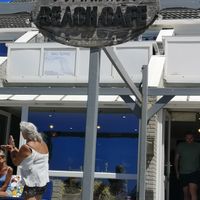 Frontage at Porthtowan Beach Café in Porthtowan