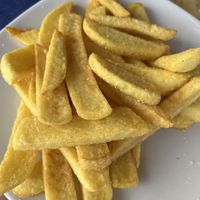 Chips as a side   at Ristorante Bar A Cannata in Salina