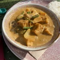 Red curry with tofu and rice   at Camile - The Point in Dublin