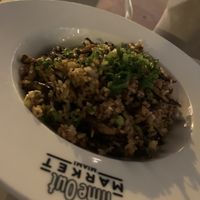 Fried rice with truffles   at The Rogue Panda in Brooklyn