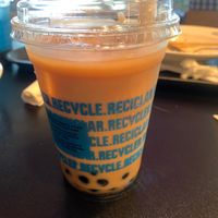 Golden boba at The Rogue Panda in Brooklyn
