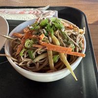 Cold sesame soba  at The Rogue Panda in Brooklyn