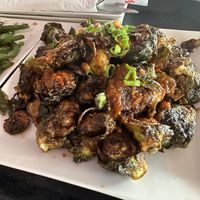 Kung pao Brussels  at The Rogue Panda in Brooklyn