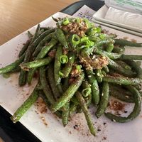 Sichuan string beans   at The Rogue Panda in Brooklyn