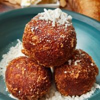 Arancini at Konijnenvoer in Arnhem