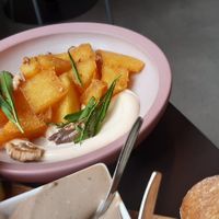 Polenta chips at Konijnenvoer in Arnhem