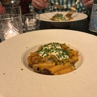 Pasta met volle slaken en een zachte saus    at Konijnenvoer in Arnhem