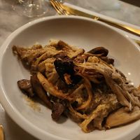 Pasta wild mushrooms at Konijnenvoer in Arnhem