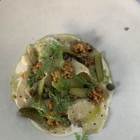 Een sublieme veganistische vittalae van seitan   at Konijnenvoer in Arnhem