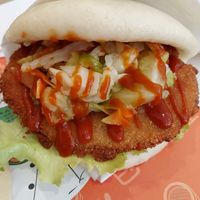 Chutney Tonkatsu Bao at Bao Story Vegan in Sao Paulo