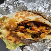 Loaded burrito w/asada   at Rojos Mexican Food in Seattle