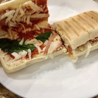 Panini avec vegan bacon  at Vegetal Food in Clermont-ferrand