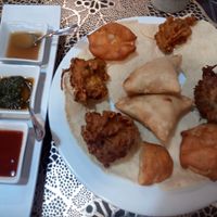 Mixed vegetarian plate !without paneer to make it vegan!, recommend it at Indian Sabor in Calella