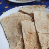 Flat bread at FAQRA in San Jose