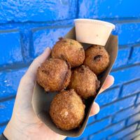 New hushpuppies on the menu  at Underdog in San Diego