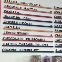 Current options   at Ice Cream Social in White Plains