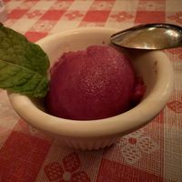 Sorbet  at Fradelizio's Ristorante in Fairfax