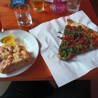 Pizza focaccia at Pizza Thief in Portland