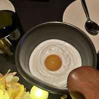 Mango coconut dessert NOT egg 😁  at Cuca in Jimbaran