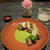 Bbq eggplant at Cuca in Jimbaran