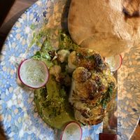 Amazing roasted cauliflower   at Mace in Bucharest