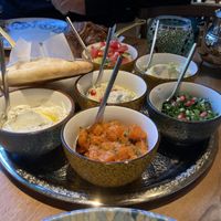 Only one of these isn’t vegan - the rest was truly, incredibly tasty   at Mace in Bucharest