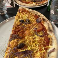 Vegane Pizza Rustica  at L'Osteria in Darmstadt