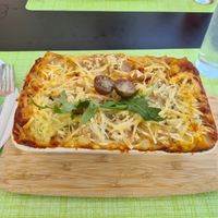 Lasagna at Sprout in Bruges