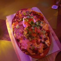 Loaded nachos at Sprout in Bruges
