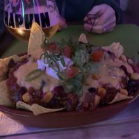 Loaded nachos  at Sprout in Bruges