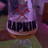 Hapkin beer  at Sprout in Bruges