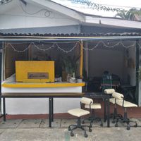 Front of restaurant at Kwanjai Thai food in Pai