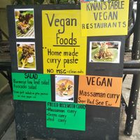 Kwan's Table at Kwanjai Thai food in Pai