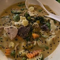 Thai Red Curry   at Kwanjai Thai food in Pai