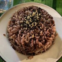 Purple Rice   at Kwanjai Thai food in Pai