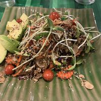Salad  #Veganuary at Kwanjai Thai food in Pai