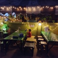 Outside at Kwanjai Thai food in Pai