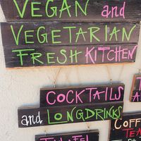 Outdoor signs at Maki Inn in Cirali