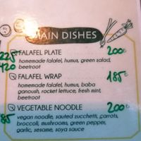 Menu at Maki Inn in Cirali