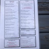 general menu  at Koivu Café  in Rapperswil-jona