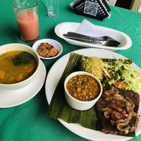 lunch  at Vida y Salud in Cali