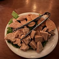 Vegan meat   at Blackpot in Santa Catarina