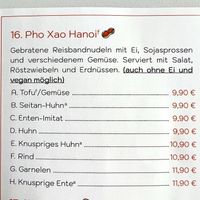 Auch ohne Ei möglich  at Hanoi 36 in Cologne